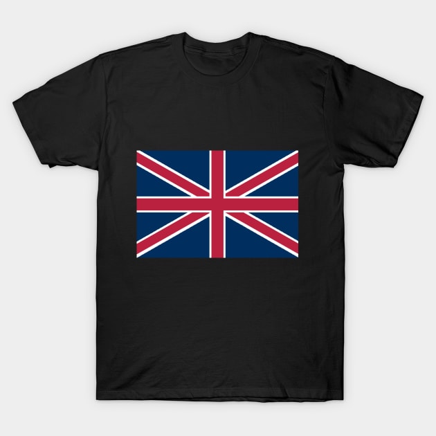 British Flag T-Shirt by Wickedcartoons